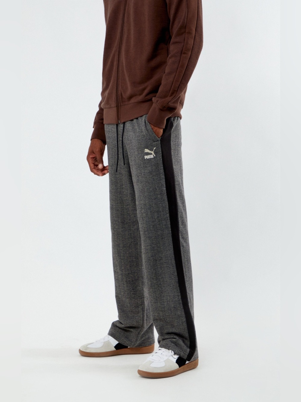 PUMA T7 RELAXED TRACK PANTS
Men – Puma Black/Alpine Snow